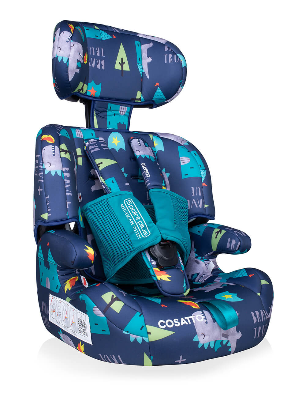 Cosatto Zoomi Group 123 Car Seat - Dragons Kingdom