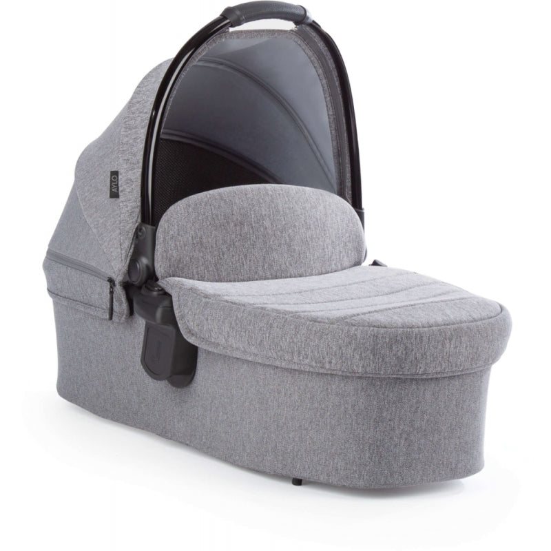 Junior Jones Aylo Pram Essential Bundle-Grey Marl/Black