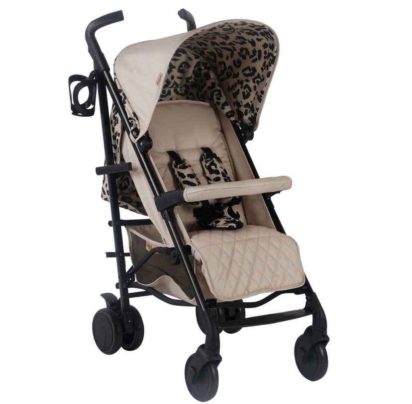 My Babiie - Dani Dyer Fawn Leopard Lightweight Stroller