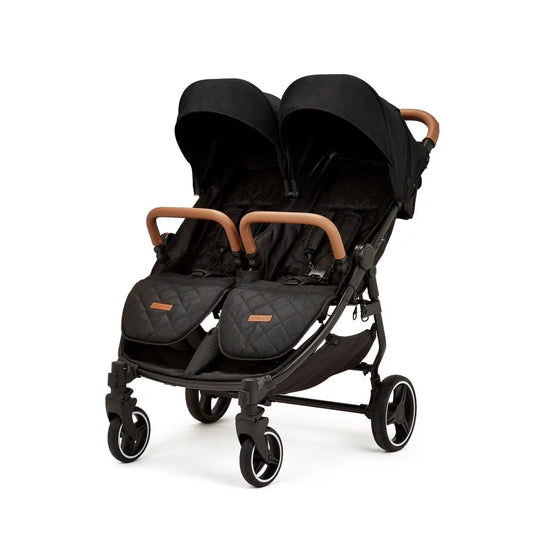 Ickle Bubba Venus Double Stroller - Black *Delivery end of May
