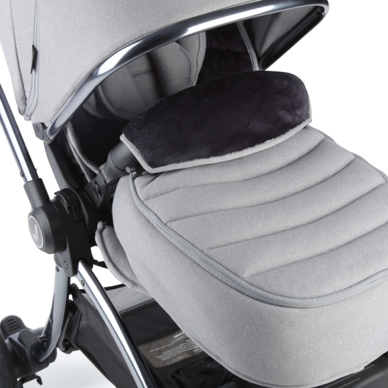 Junior Jones Aylo Pram Essential Bundle-Pebble Grey/Gun Metal