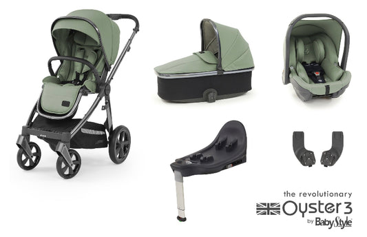 Babystyle Oyster 3 Essential 5-Piece Bundle - Spearmint *Check availability before ordering