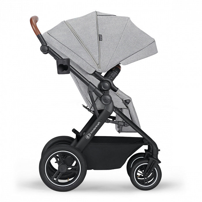 KinderKraft Travel system 3in1 B-TOUR - Light Grey