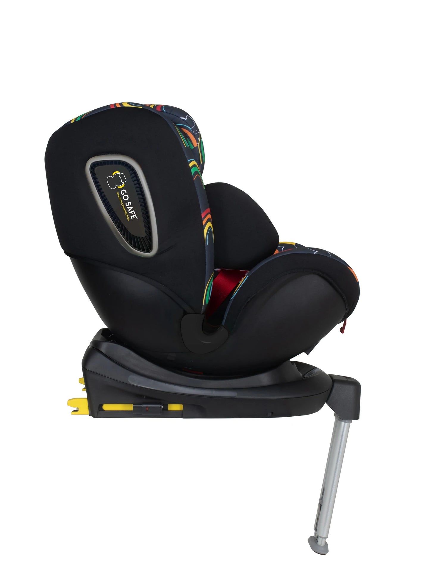 Cosatto RAC Come and Go i-size Rotate Car Seat -  Disco Rainbow (5PP)
