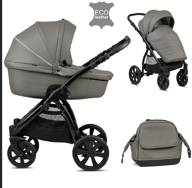 Noordi Fjordi Travel System Vegan Leather Graphite