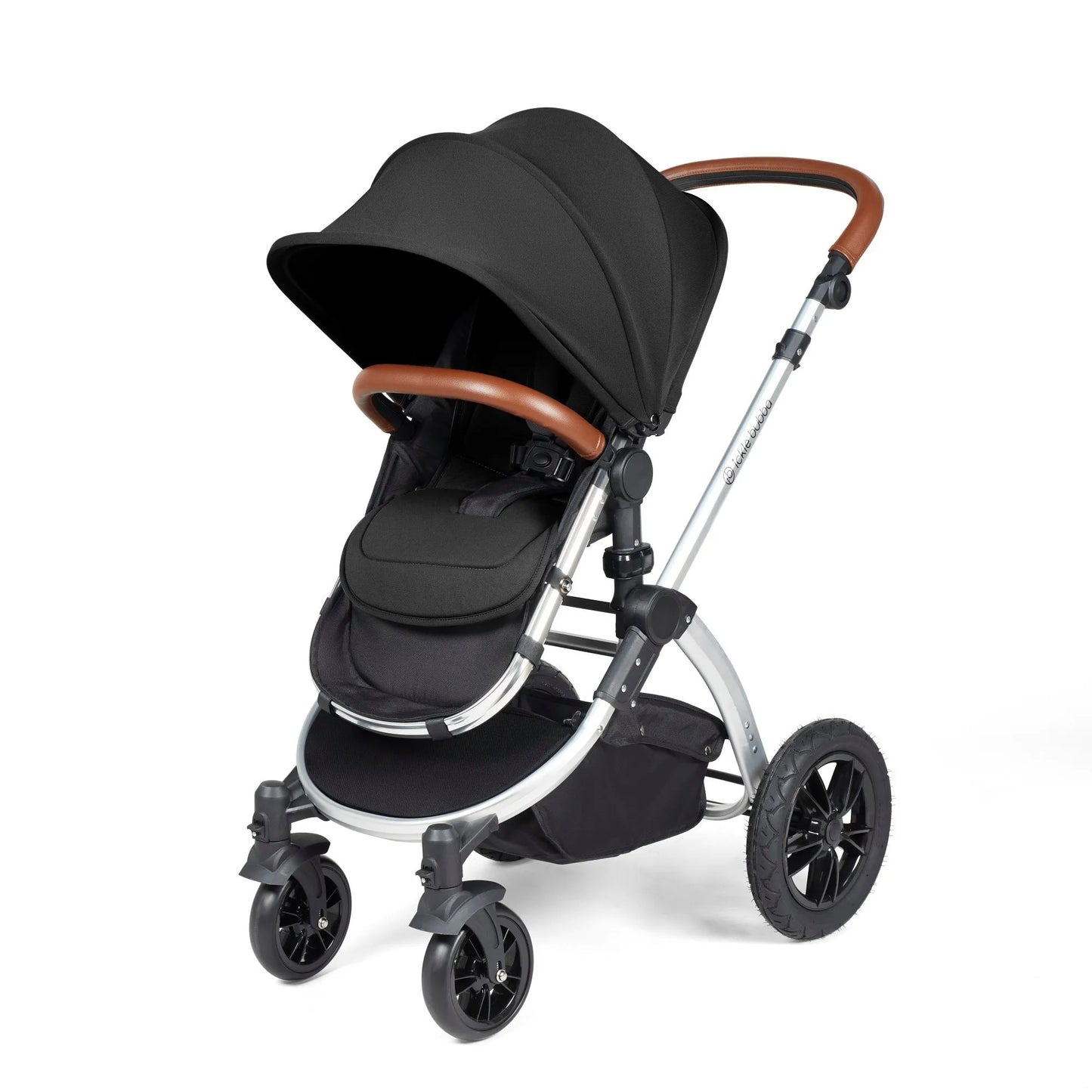 Ickle bubba Stomp Luxe All in One Premium i-Size Travel System with ISOFIX Base *Midnight -