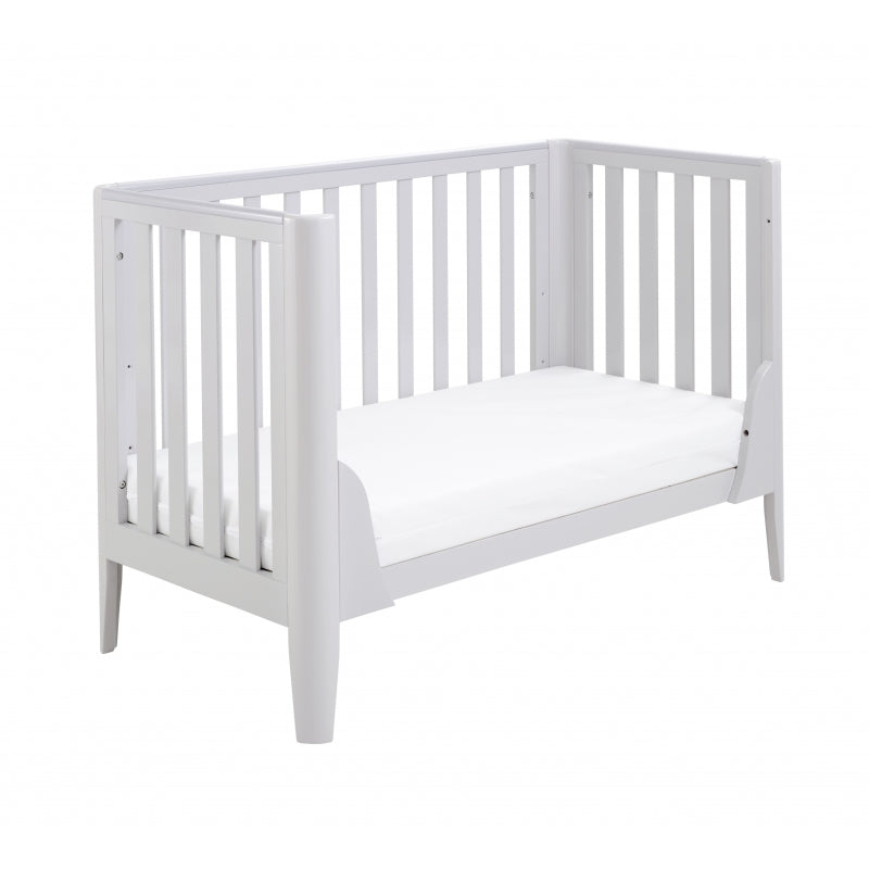 Babymore Iris Cot Bed-Grey