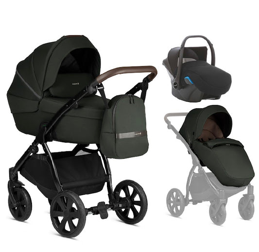 Noordi Luno All Trails Travel System - Forest Green