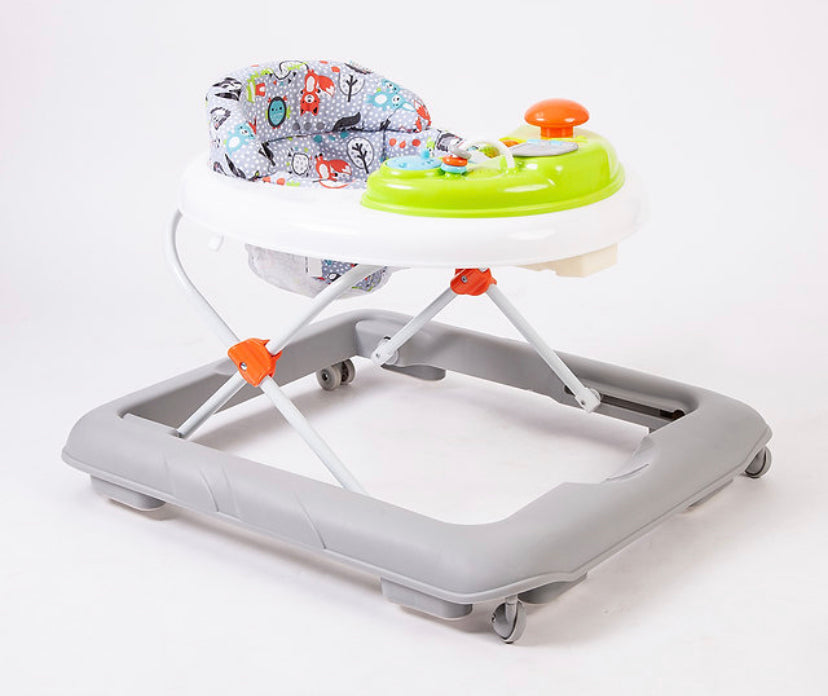 Baby Go Round Jive Electronic Walker - Peppermint Trail