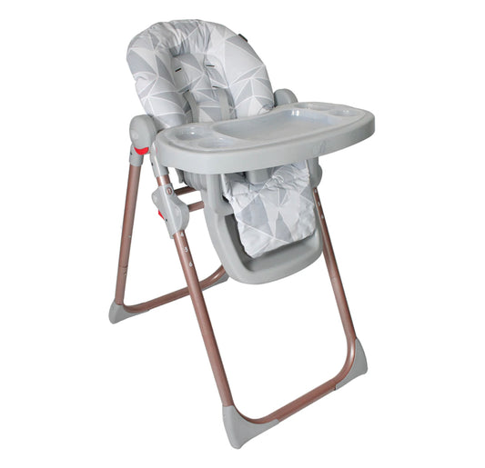 My babiie Billie Faiers Rose Gold Grey Premium Highchair