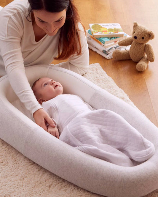 Purflo Sleep Tight Baby Bed - Grey