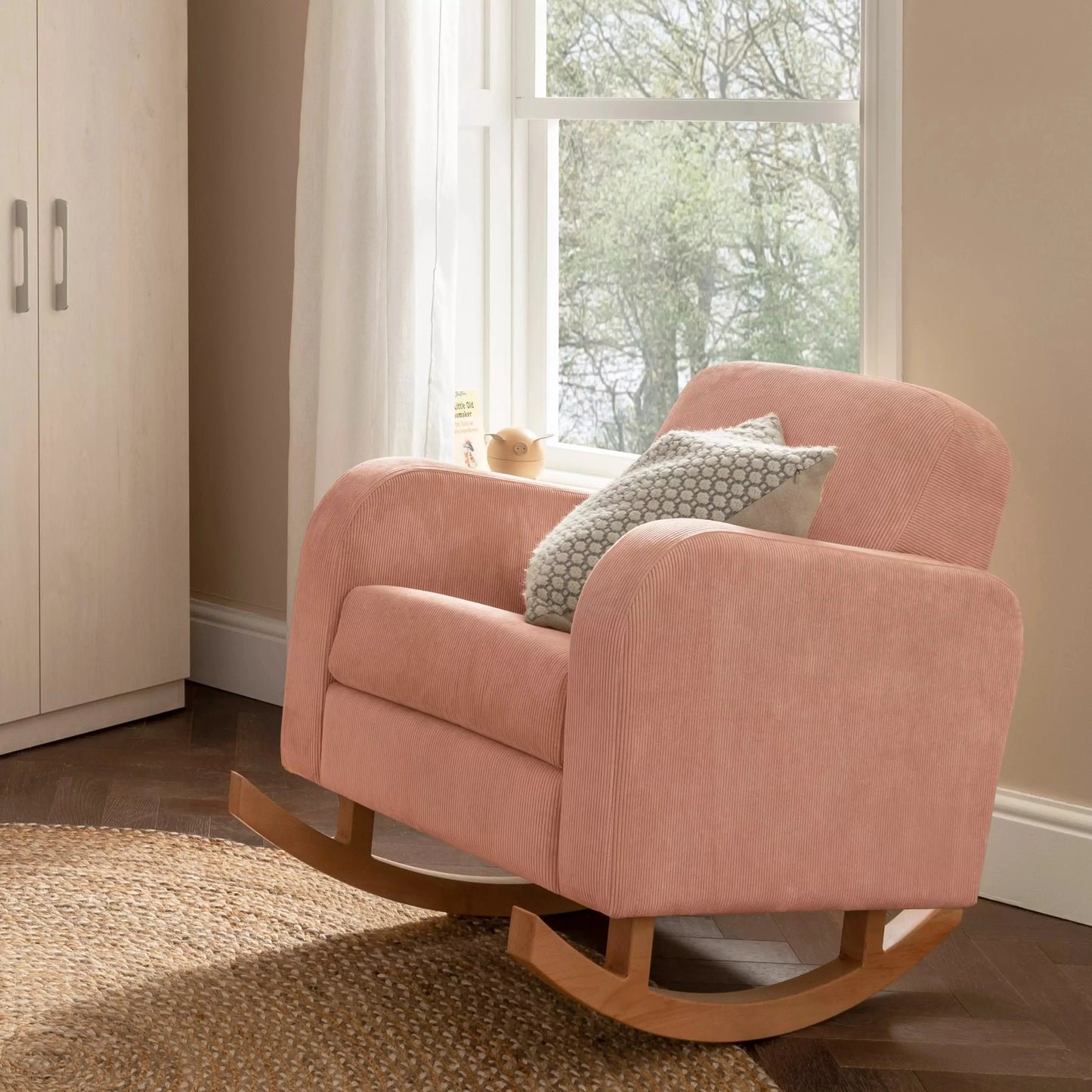 Cuddle Co Etta Nursing Chair - Coral