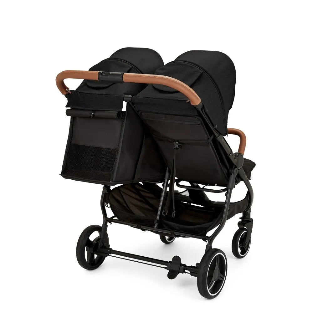 Ickle Bubba Venus Double Stroller - Black