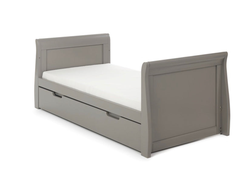 Obaby Stamford Classic Sleigh 3 Piece Room Set - Taupe Grey
