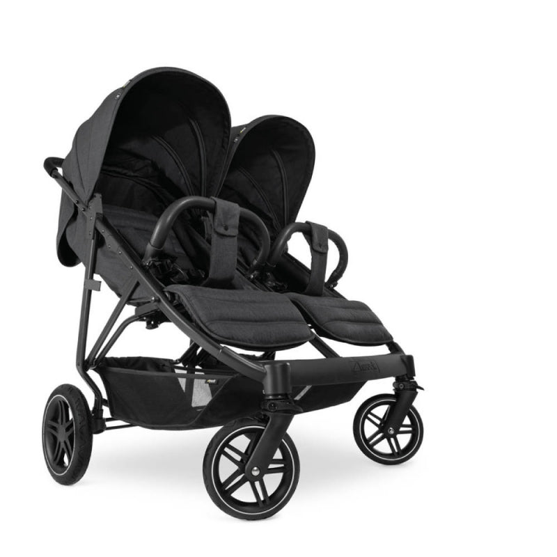 Hauck Uptown Duo Twin Pushchair-Melange Black