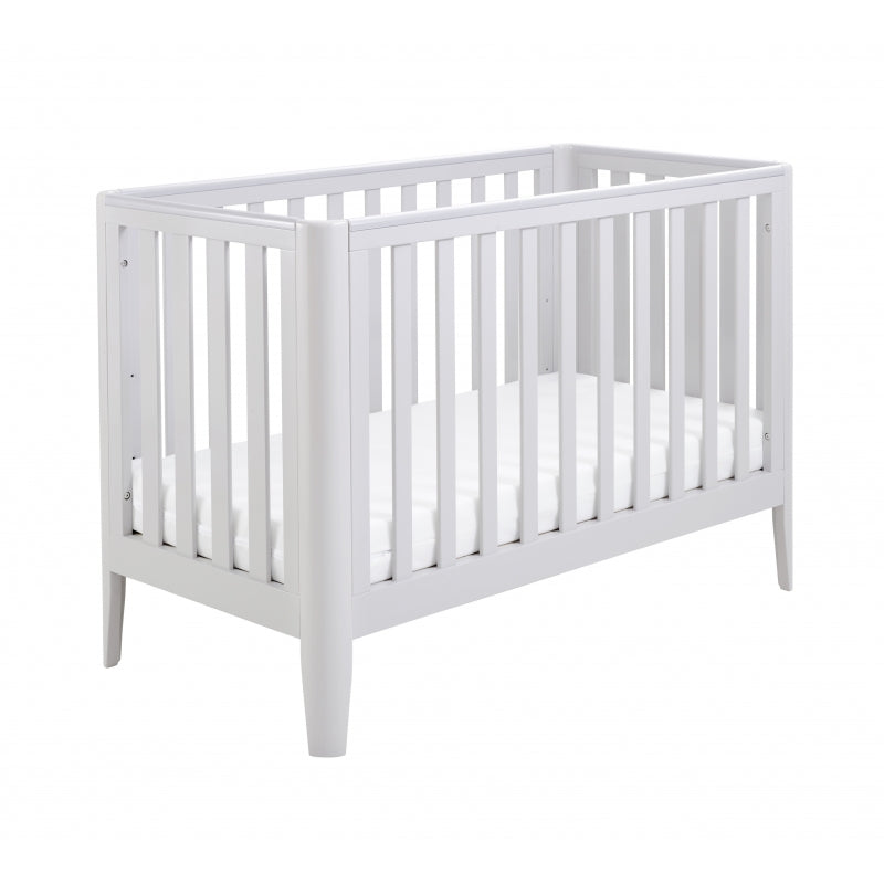 Babymore Iris Cot Bed-Grey