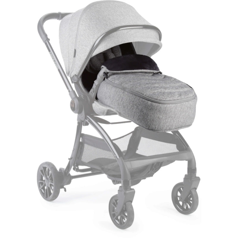 Junior Jones Aylo Pram Essential Bundle-Grey Marl/Black