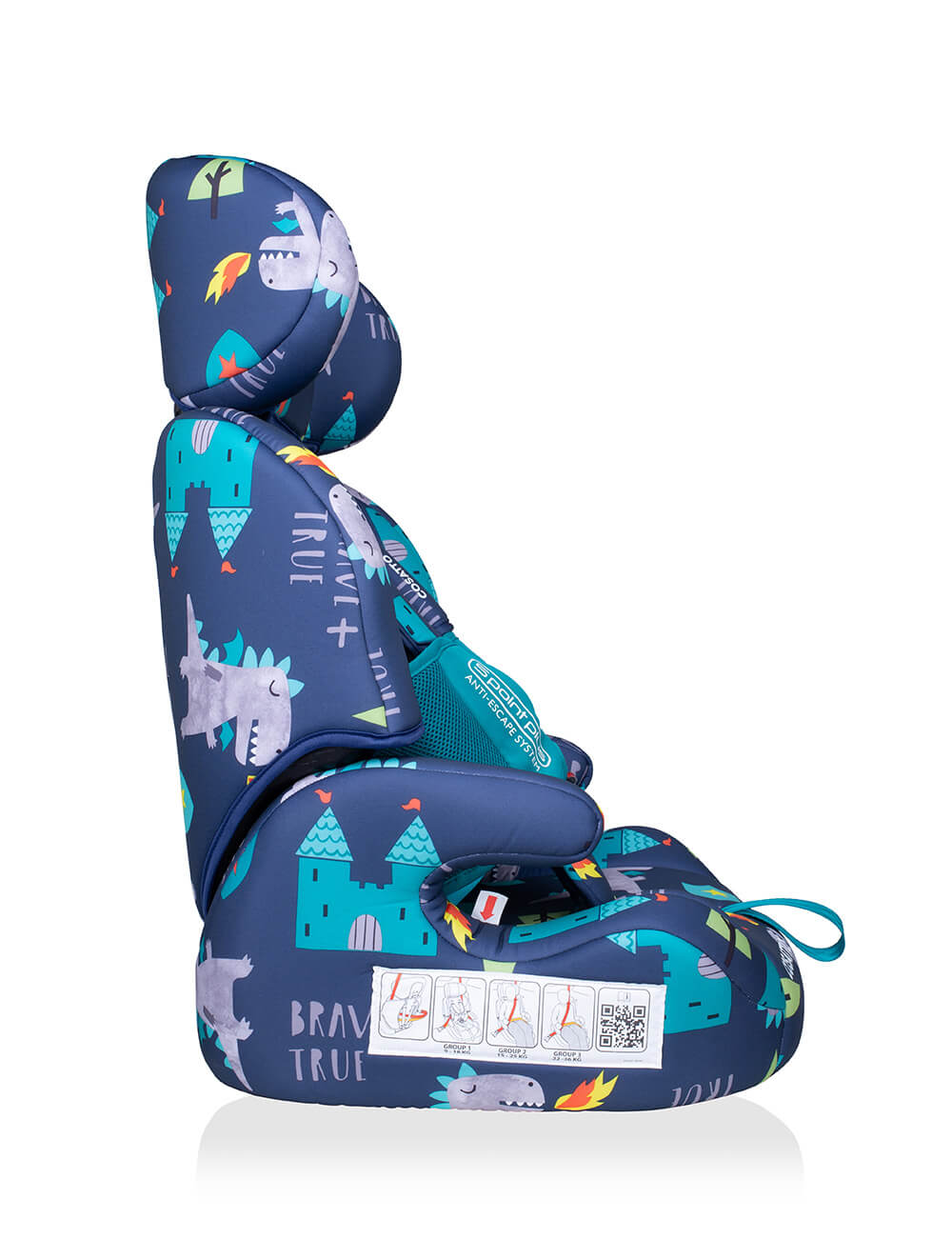 Cosatto Zoomi Group 123 Car Seat - Dragons Kingdom