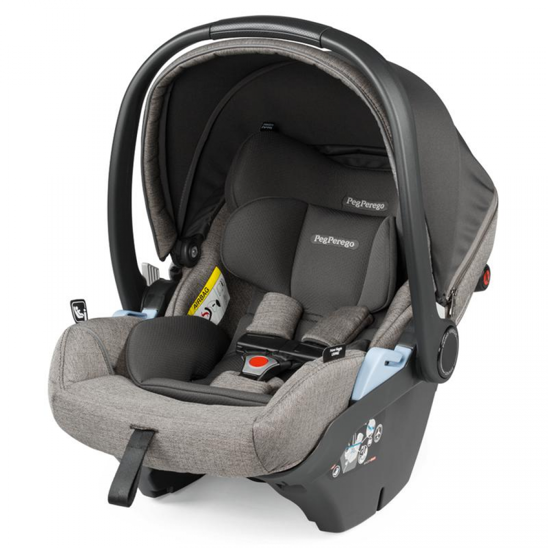 Peg Perego Veloce Lounge I-Size Travel System Bundle, City Grey