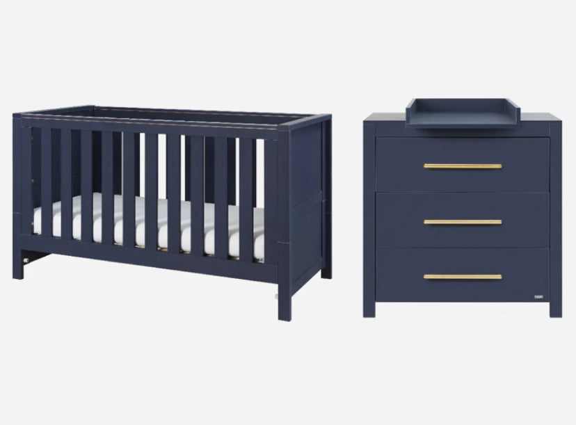 Tutti Bambini Tivoli 2 Piece Room Set - Navy