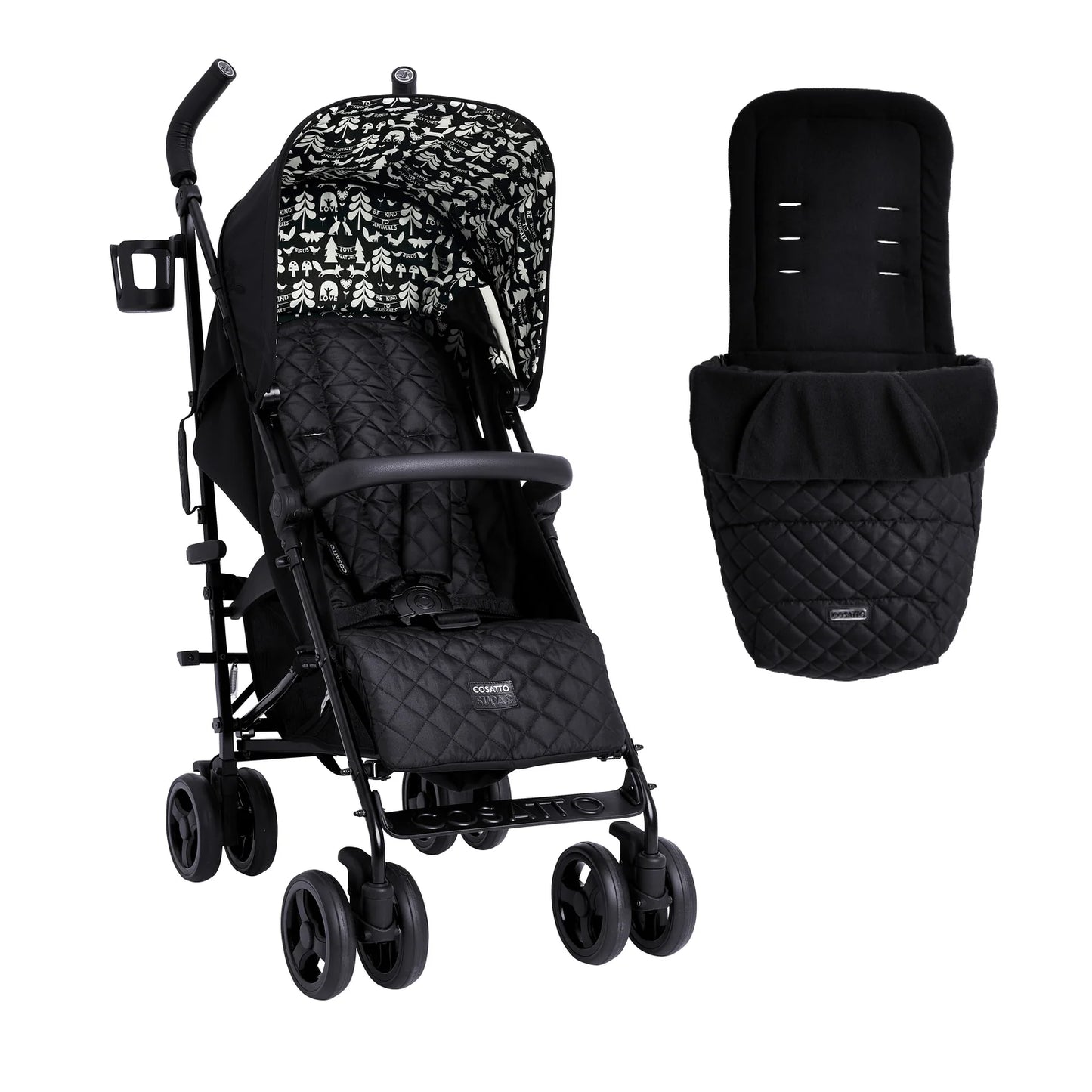 Cosatto Supa 3 Stroller - silhouette