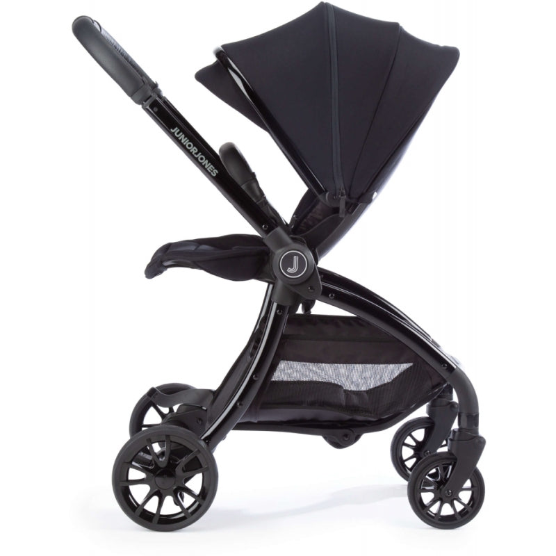 Junior Jones Aylo 2in1 Pram Bundle-Rich Black/Black