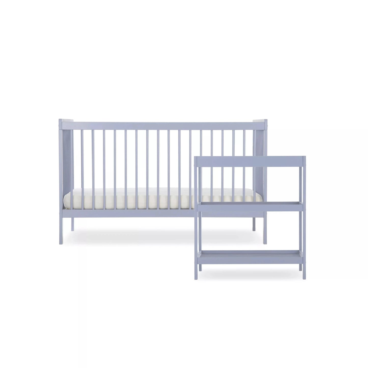 Cuddle Co Nola 2 Piece Nursery Furniture Set - Flint Blue