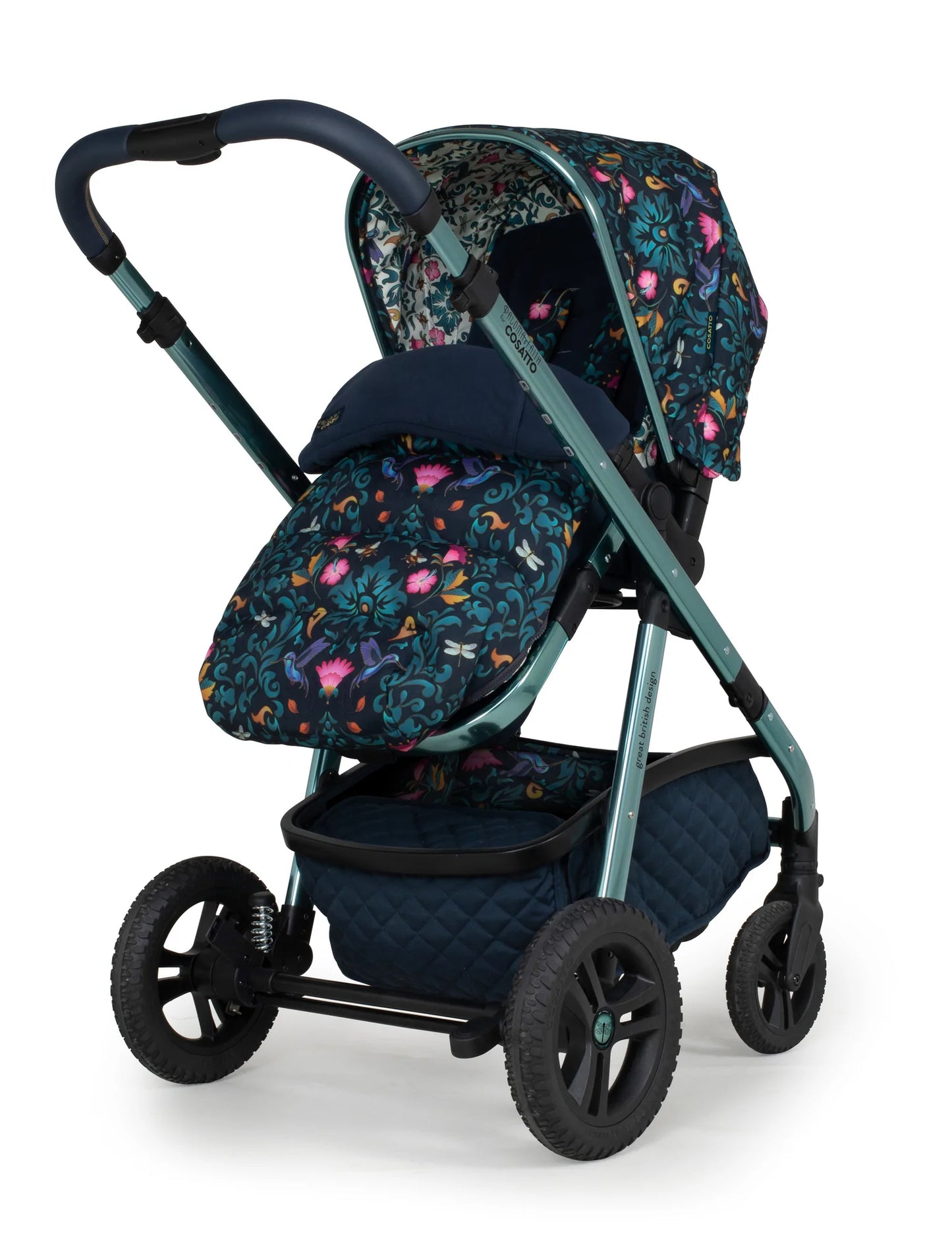 Cosatto Wow Continental Pram and Accessories Bundle Wildling