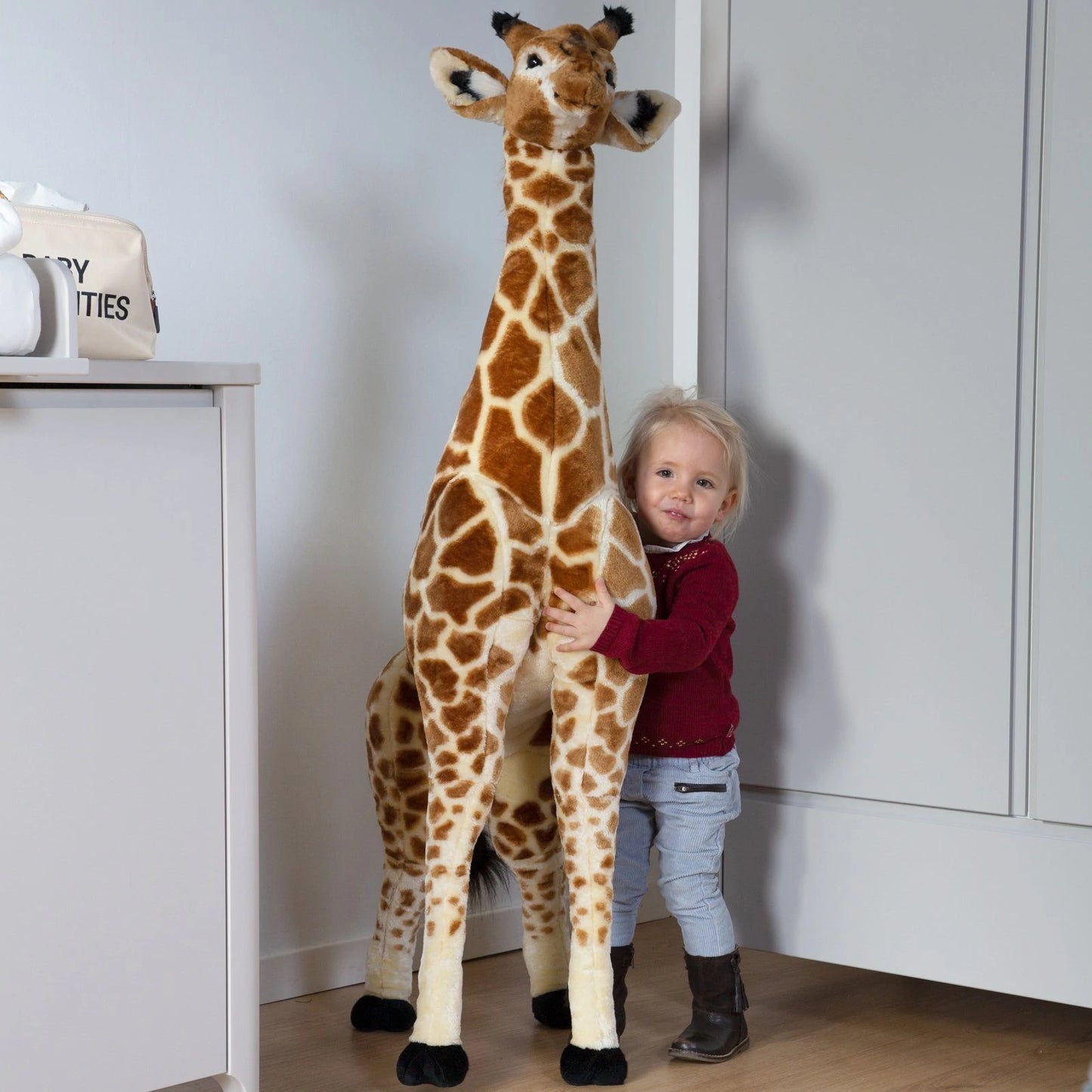 Standing Giraffe Stuffed Animal 135cm