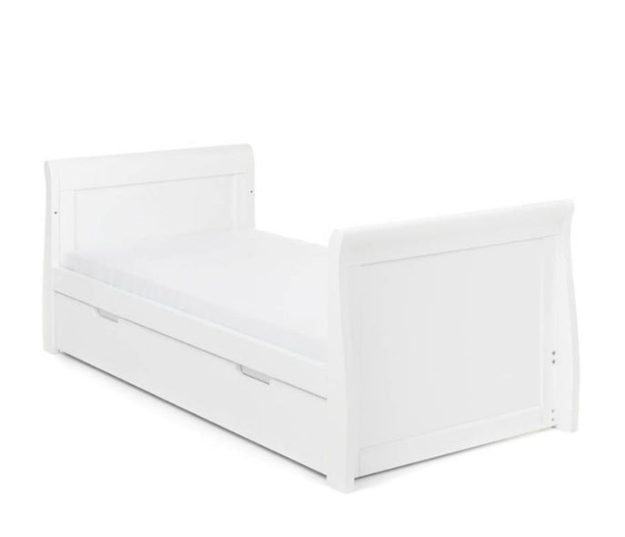 Obaby Stamford Classic Sleigh 3 Piece Room Set - White