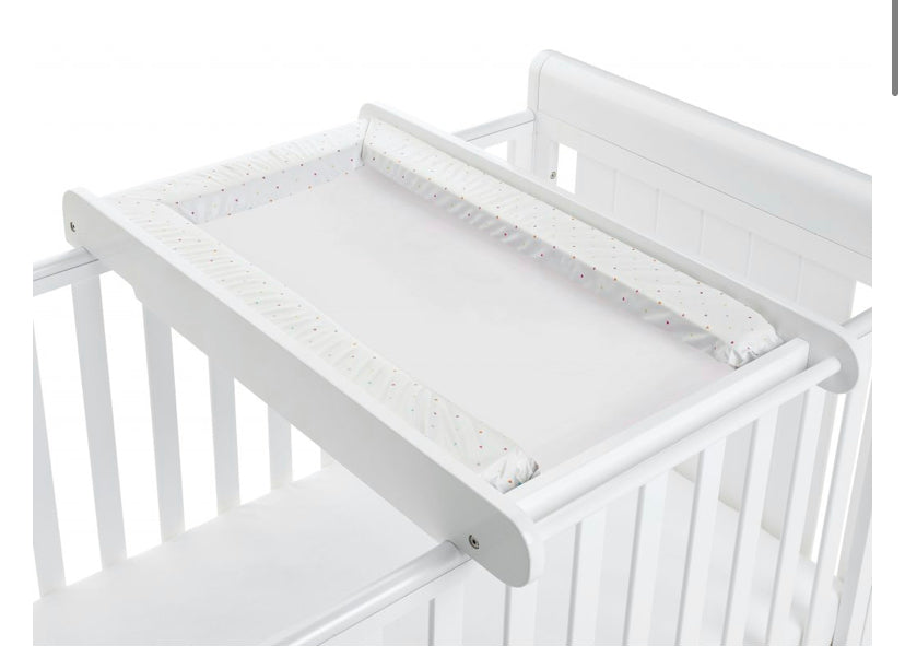 Babymore cot top changer - white