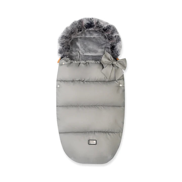 Bizzi Growin Nanook footmuff - Tornado Grey