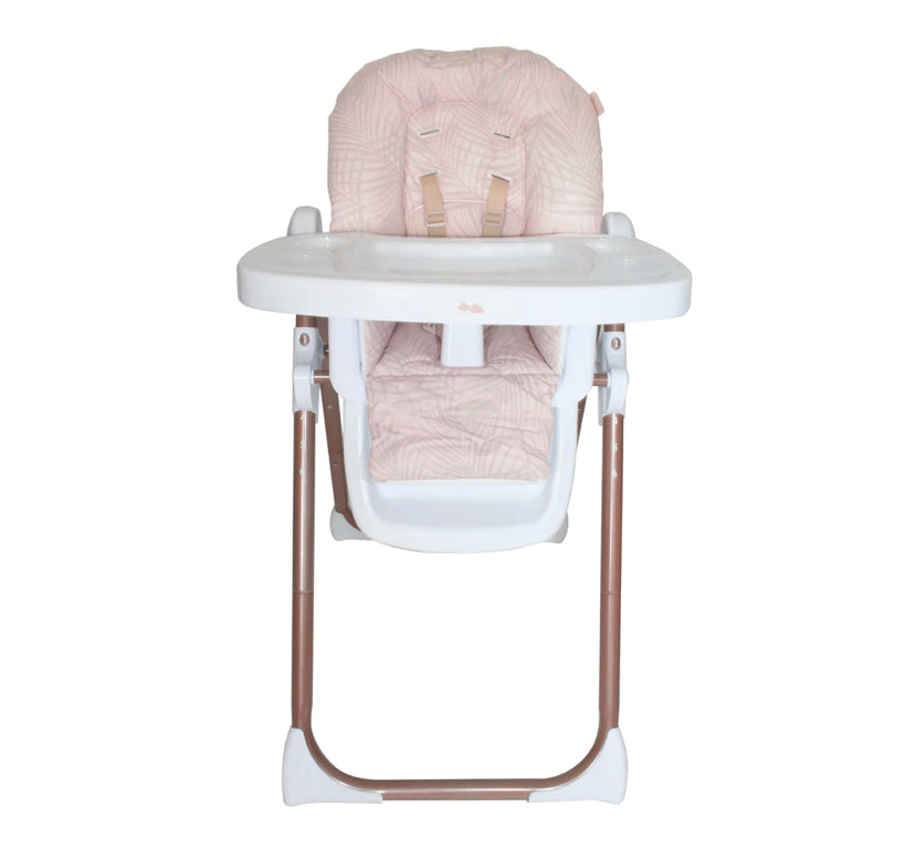 My Babiie Samantha Faiers Rose Gold Blush Tropical Premium Highchair