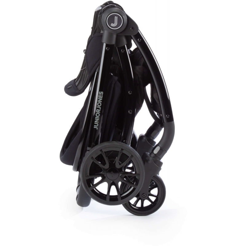 Junior Jones Aylo Pram Essential Bundle-Rich Black/Black