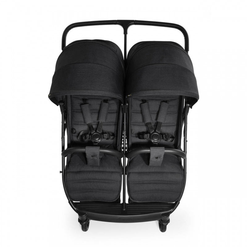 Hauck Uptown Duo Twin Pushchair-Melange Black