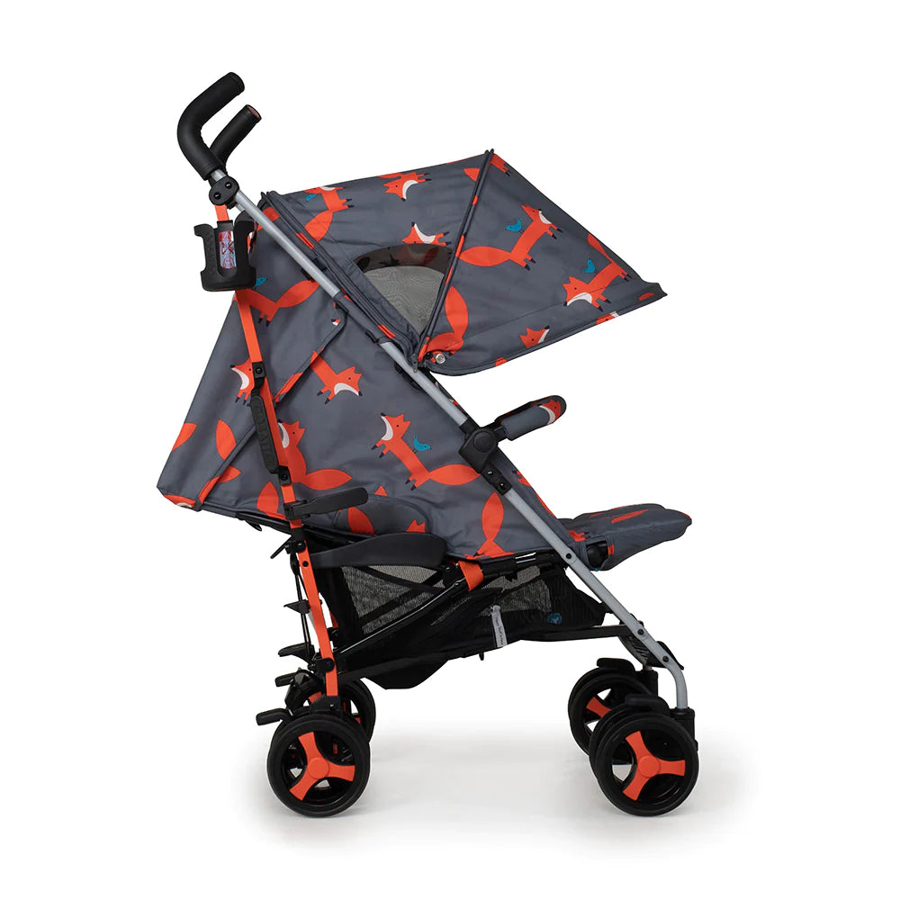 Cosatto Supa 3 Stroller charcoal mister fox Jolly Tots