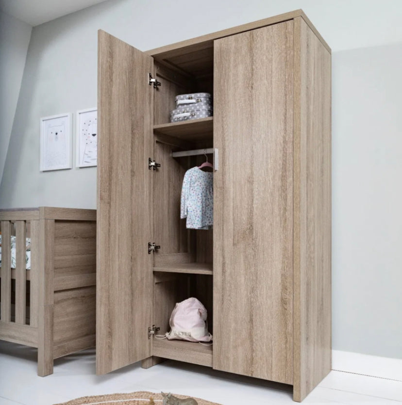 Tutti Bambini Modena 3 Piece Room Set - Oak