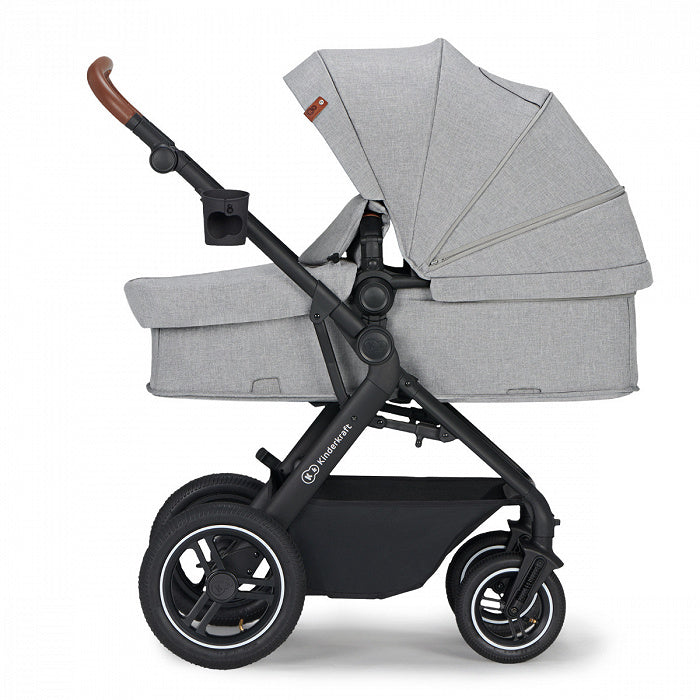 KinderKraft Travel system 3in1 B-TOUR - Light Grey