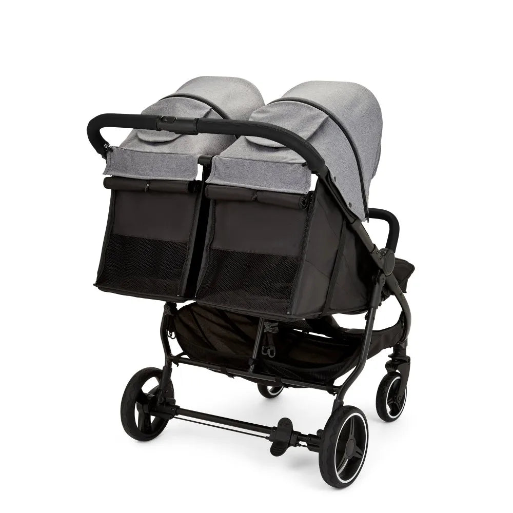 Ickle Bubba Venus Prime Double Stroller - Space Grey