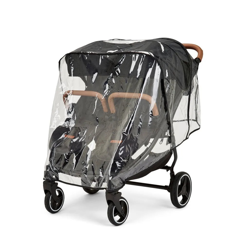 Ickle Bubba Venus Double Stroller - Black