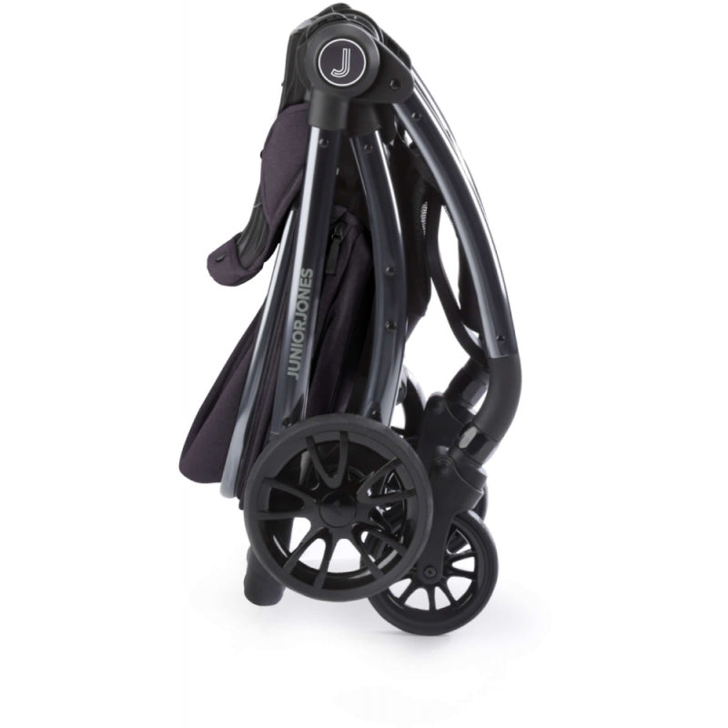 Junior Jones Aylo 2in1 Pram Bundle-Dark Slate/Gun Metal