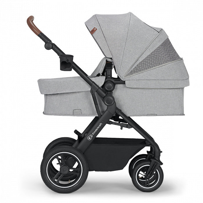 KinderKraft Travel system 3in1 B-TOUR - Light Grey