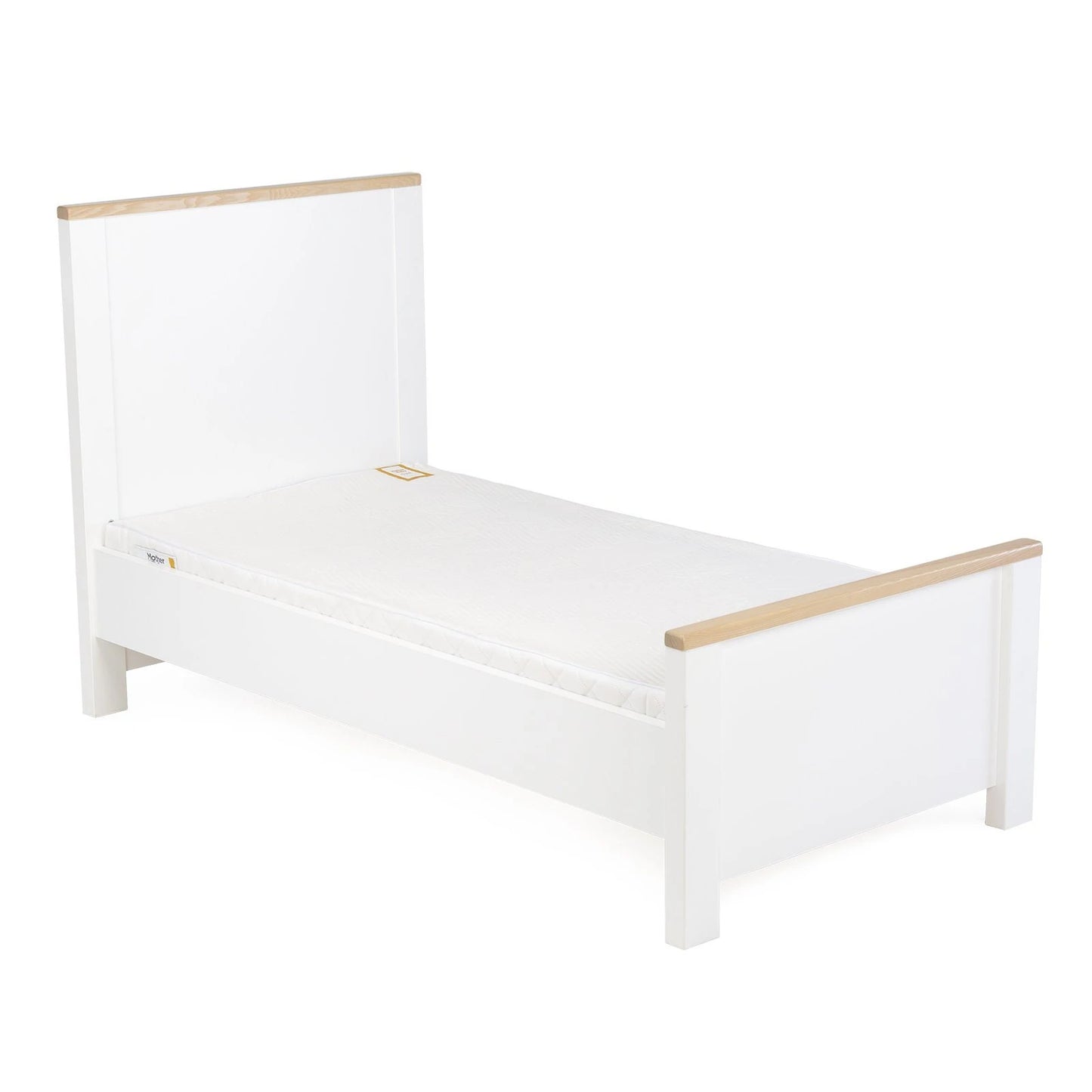 Cuddle Co Aylesbury Cot Bed - White & Ash