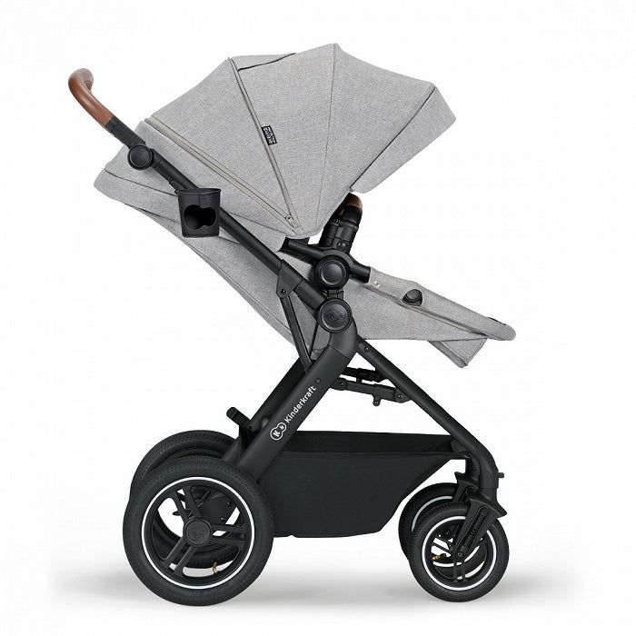 KinderKraft Travel system 3in1 B-TOUR - Light Grey