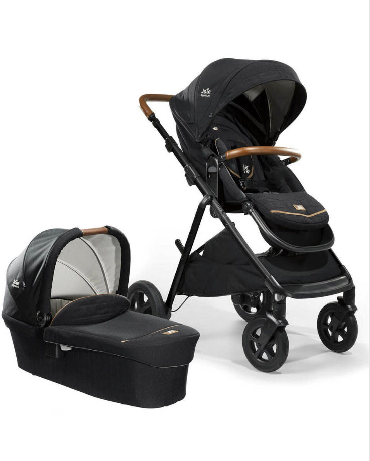 Joie Signature Aeria Pushchair + Ramble Carrycot - Eclipse