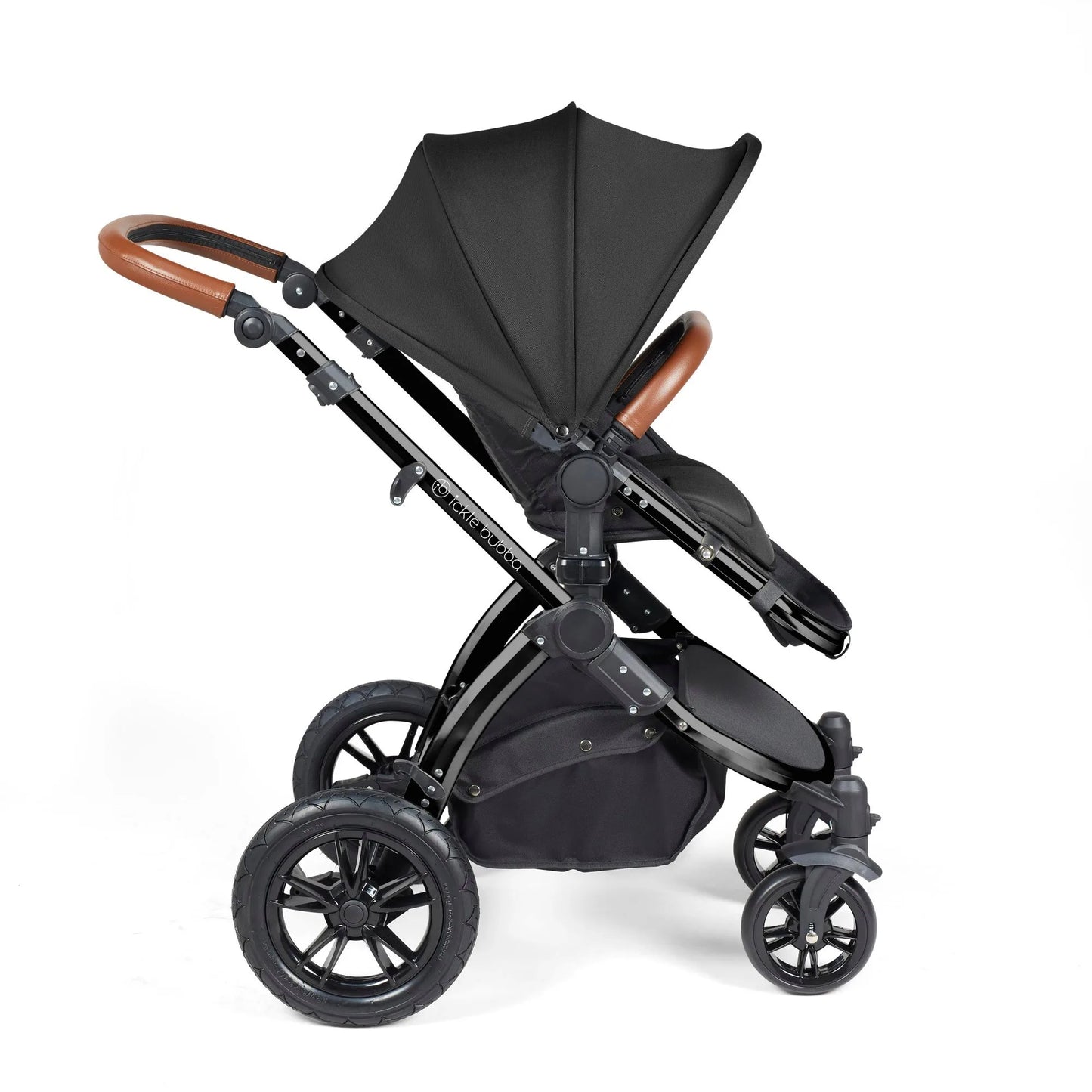 Ickle bubba Stomp Luxe All in One Premium i-Size Travel System with ISOFIX Base *Midnight -