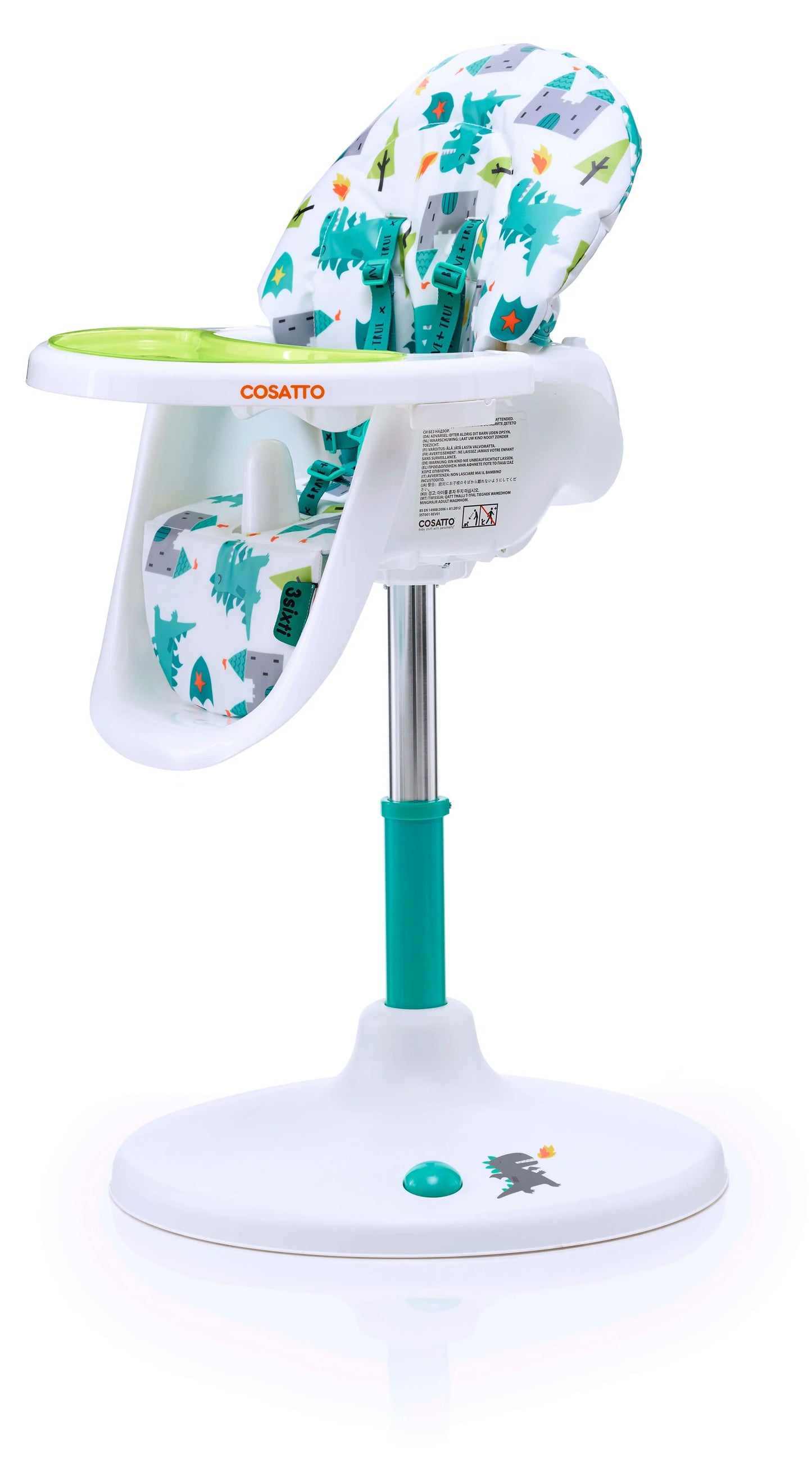 Cosatto 3Sixti Highchair - Dragon Kingdom