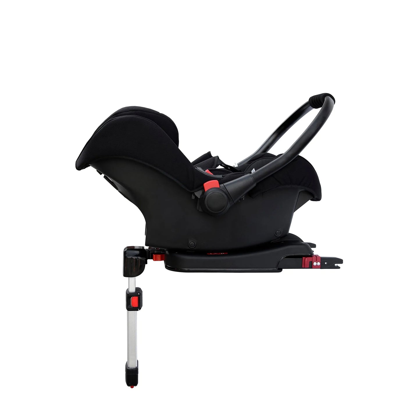 Stomp V4 All in One Travel System With galaxy  car seat and Isofix Base -Midnight/Bronze