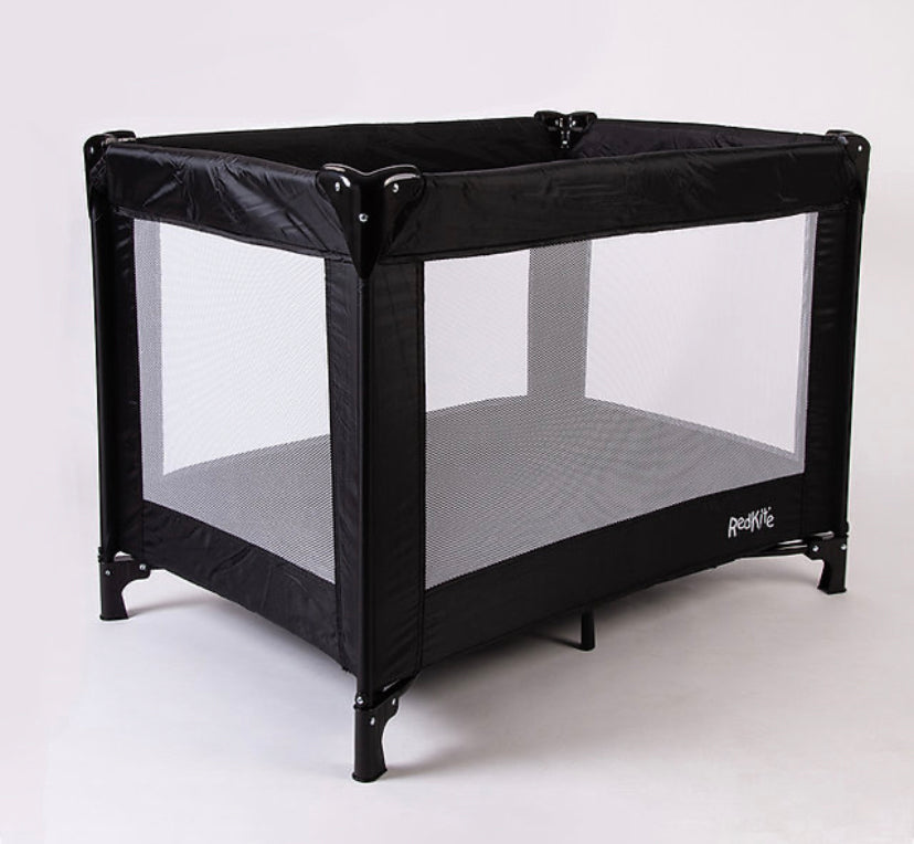 Sleep Tight Travel Cot - Black