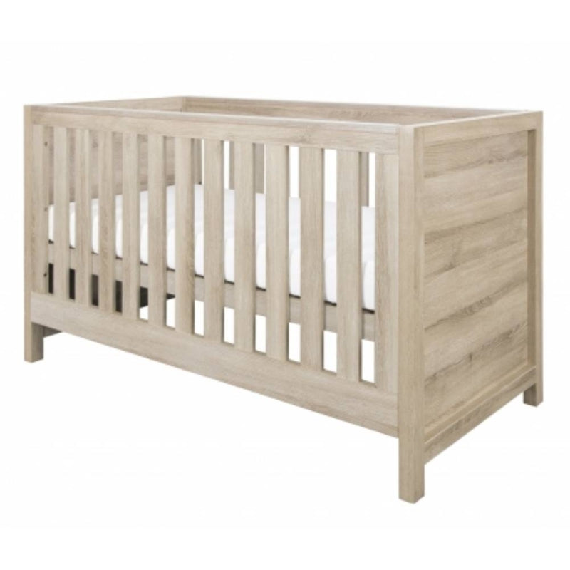 Tutti Bambini Modena Cot Bed-Oak